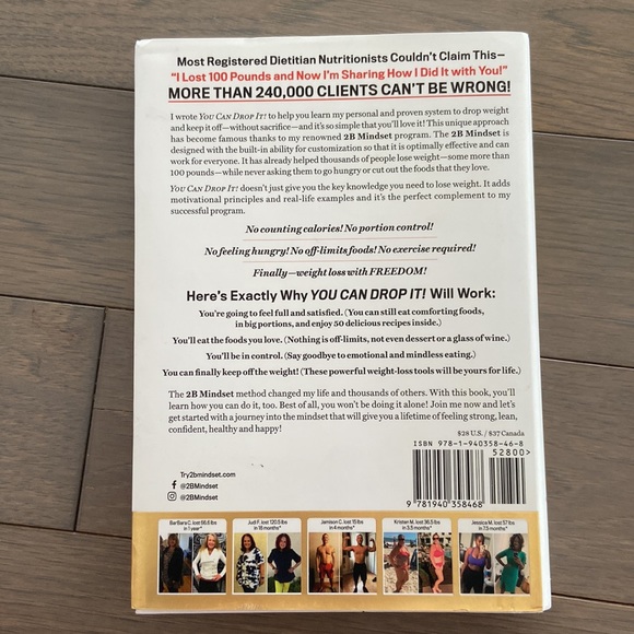You Can Drop It Hardcover Book by Ilana Muhlstein 2B Mindset BODi - Picture 2 of 3